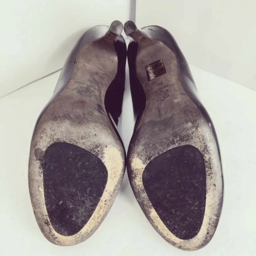 Kurt Geiger Black Patent Leather Stiletto Pumps 4
